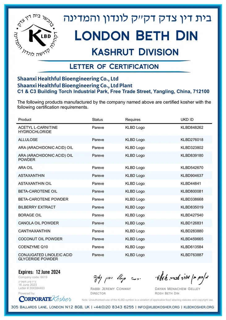 Canthaxanthin Powder 10%